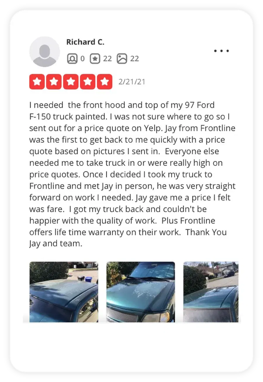 Customer review 3
