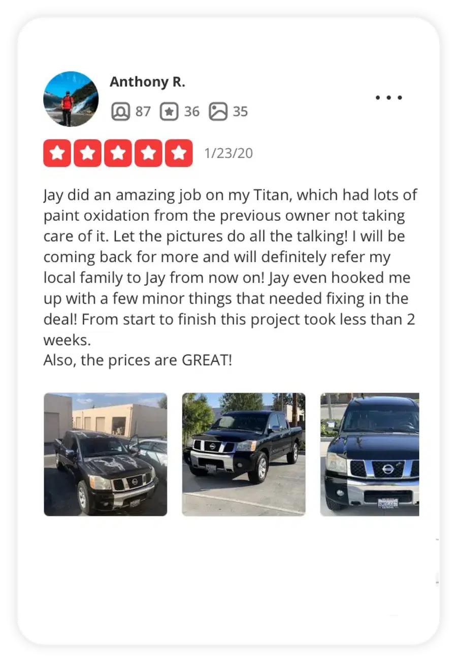 Customer review 5