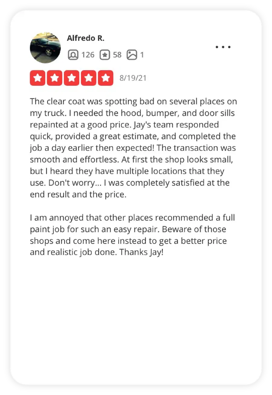 Customer review 8